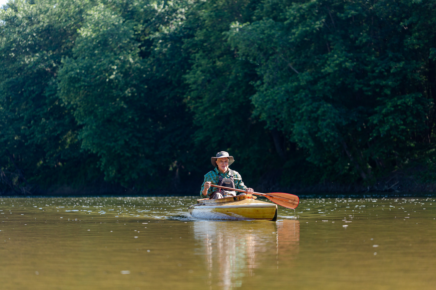 Joe's Canoe Test Launch